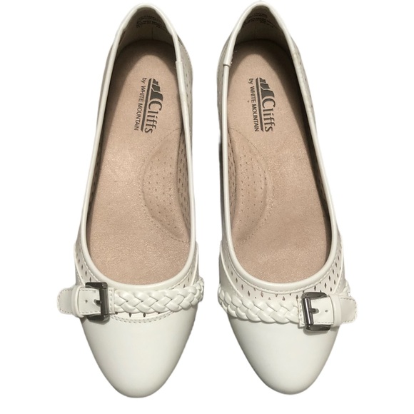 White Mountain Shoes - 🌸 Cliffs By White Mountain Flats w Braided Buckle